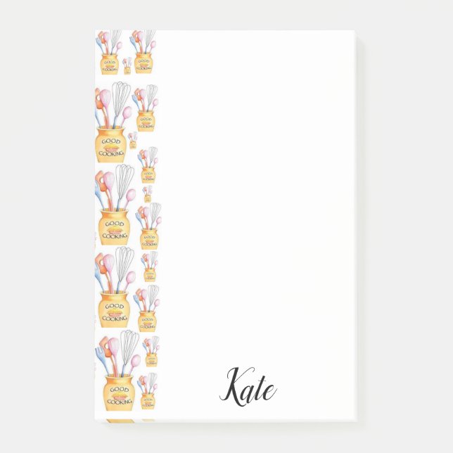 Nachhinweise gutes Kochen Post-it Klebezettel (Vorderseite)