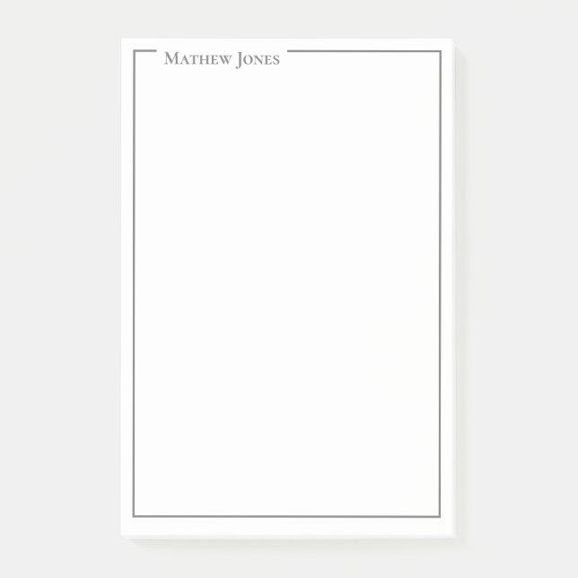 Nachhinweise Post-it Klebezettel (Vorderseite)