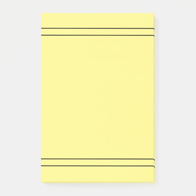 Nachhinweise Post-it Klebezettel (Vorderseite)