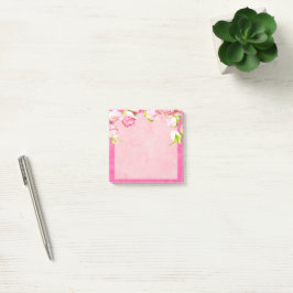 Nachhinweise zu Rosa und Weiße Rosen Post-it Klebezettel