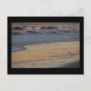 Nachkarte für Sonnenuntergang Postkarte