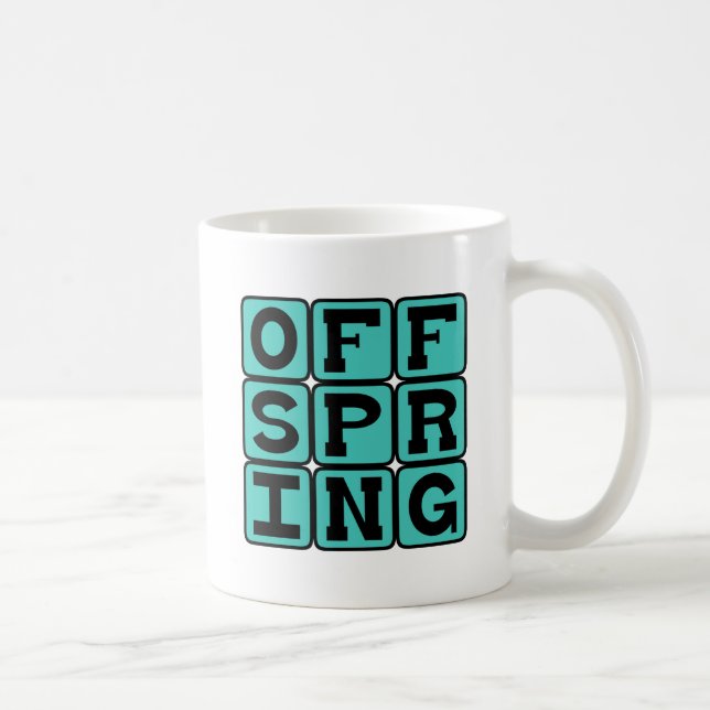 Nachkommen, Baby oder Kind Kaffeetasse (Rechts)