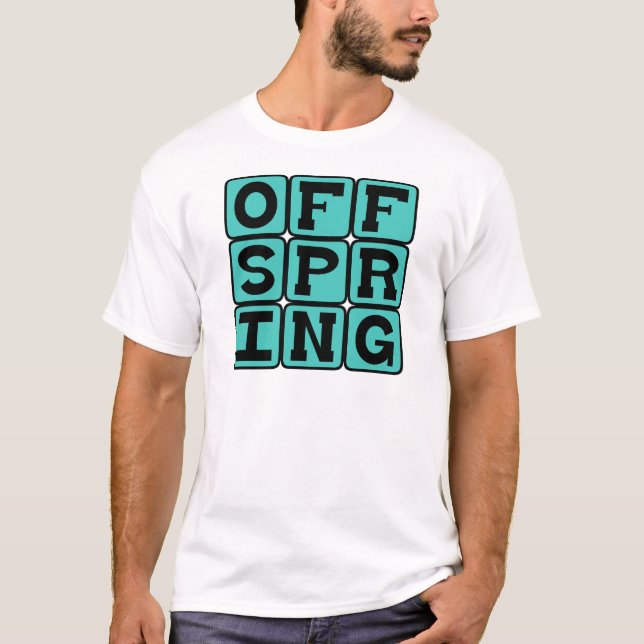 Nachkommen, Baby oder Kind T-Shirt (Vorderseite)