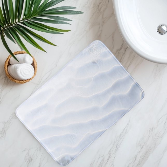 Nachlassstrände unter klarem Wasser Badematte (Von Creator hochgeladen)