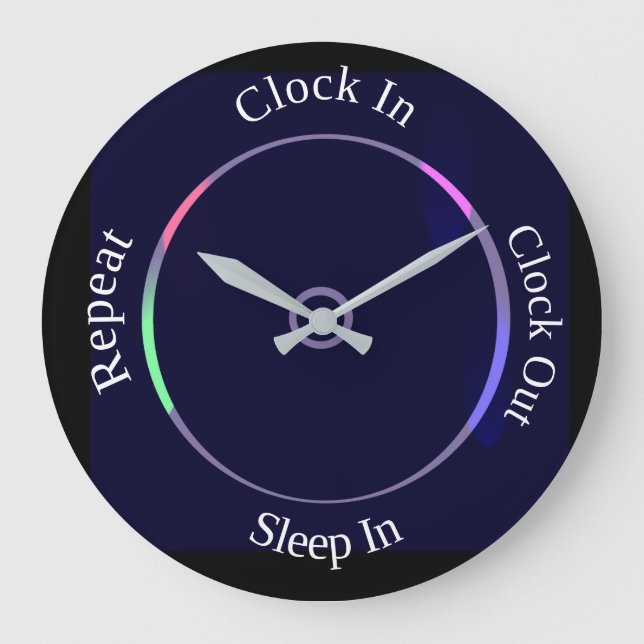 Nachleuchten der Uhr (Vorderseite)