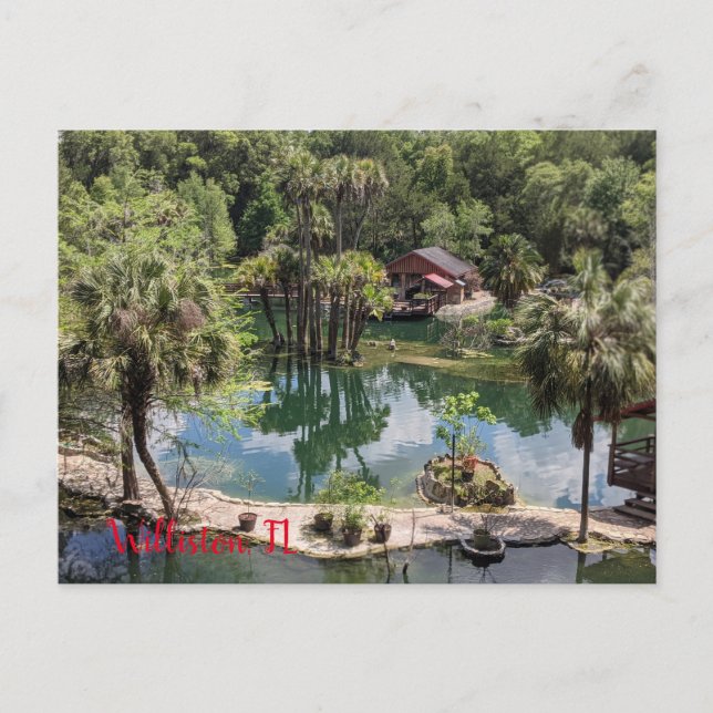 Nachmittag am Cedar Seen Postkarte (Vorderseite)