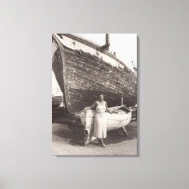 Nachmittag an der französischen Riviera Cannes in  Leinwanddruck