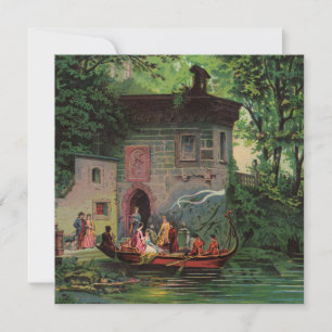 Nachmittag an See Como Einladung