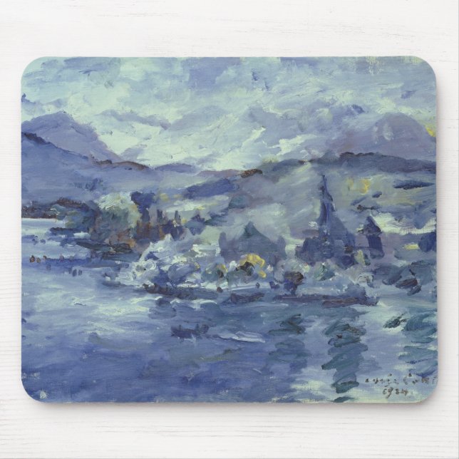 Nachmittag auf Luzerner See, 1924 Mousepad (Vorne)