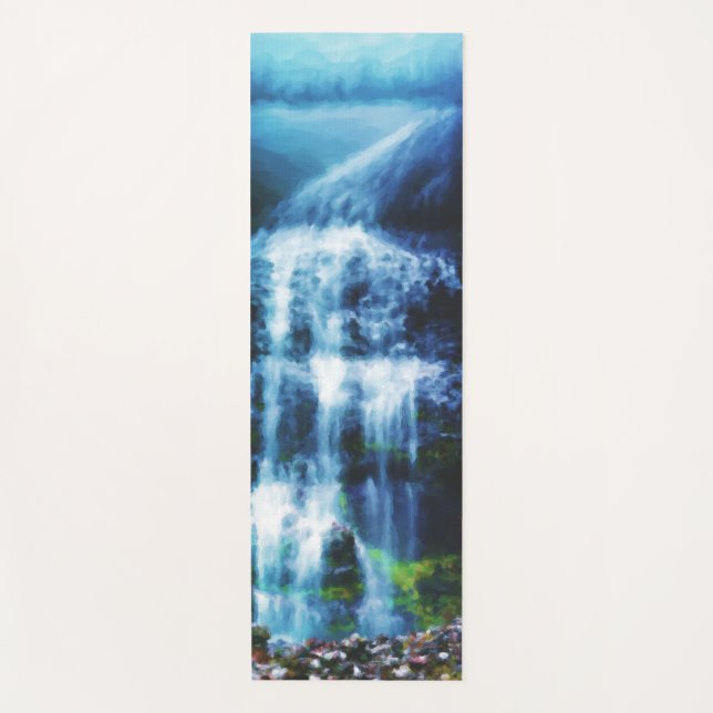 Nachmittag bei Spray Falls Yogamatte (Vorderseite)