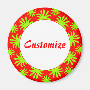 Nachmittag des Triffids Template - Rot Magnet