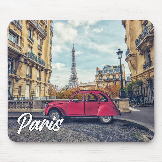 Nachmittag in Paris, Frankreich Mousepad (Vorne)