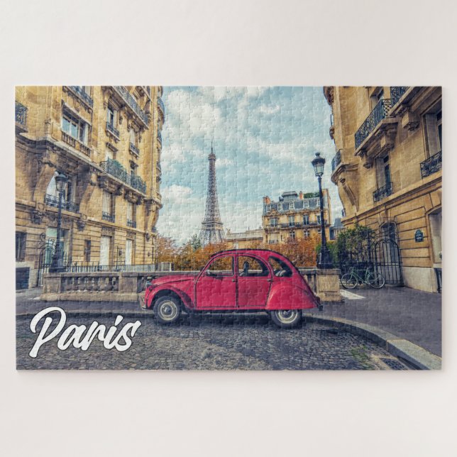 Nachmittag in Paris, Frankreich Puzzle (Horizontal)