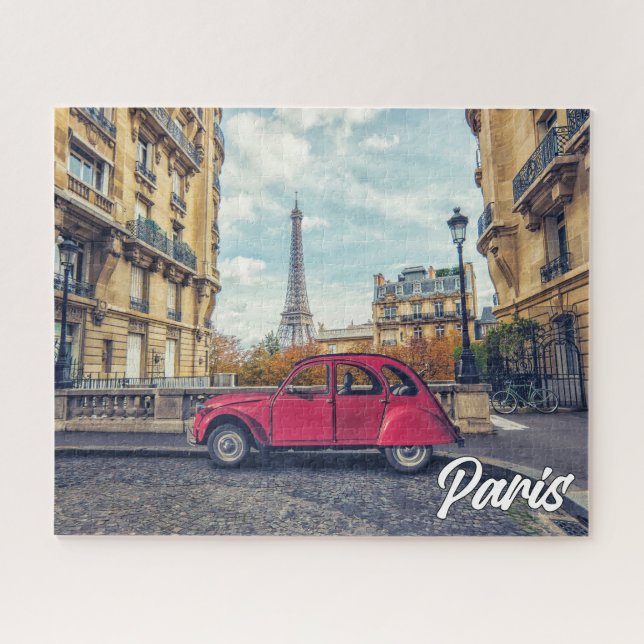 Nachmittag in Paris, Frankreich Puzzle (Horizontal)