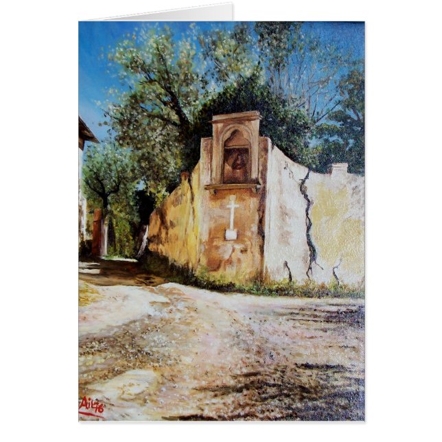 NACHMITTAG IN RIMAGGIO / Toskana Aussicht (Vorne)