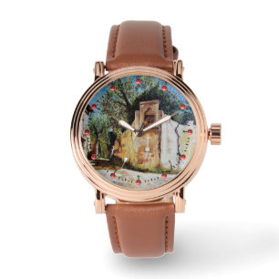 NACHMITTAG IN RIMAGGIO / Toskana Aussicht Armbanduhr