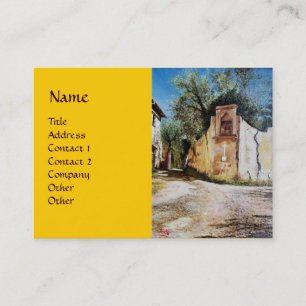 NACHMITTAG IN RIMAGGIO / Toskana Aussicht Visitenkarte