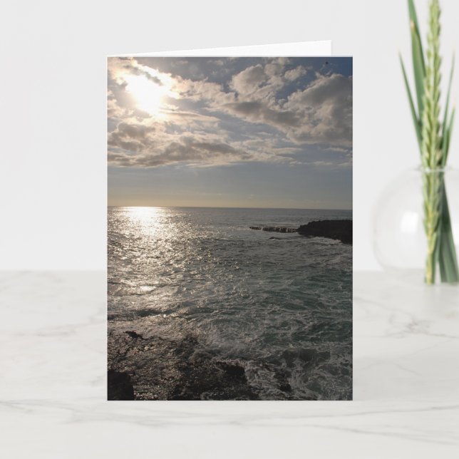 Nachmittag in Waianae Karte (Vorderseite)