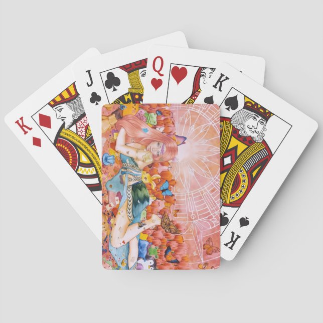 Nachmittag Spielkarten (Rückseite)