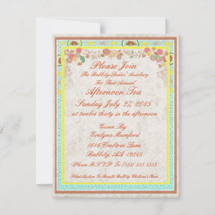 Nachmittag Tee Vintag Johnson Bros Bone China - Einladung