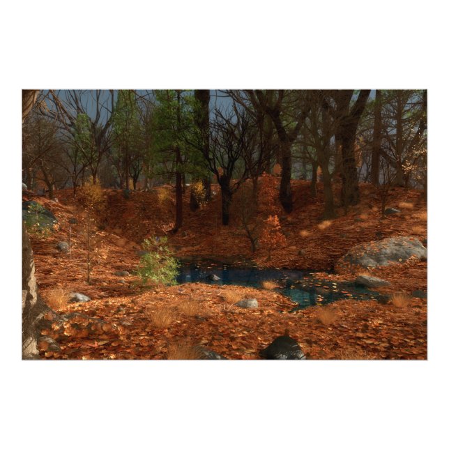 Nachmittags des Jahres Foto drucken (Vorne)