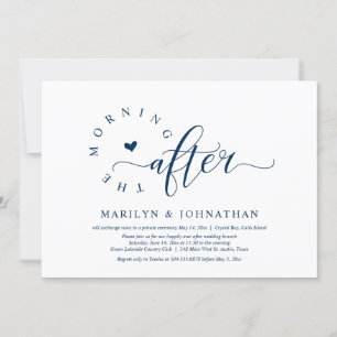 Nachmittags, Hochzeitsfeier-Party Einladung