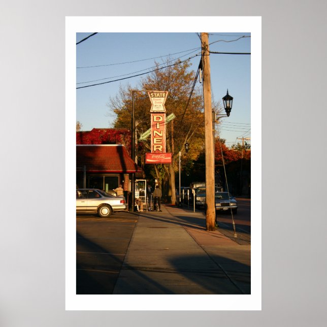 Nachmittags Lull am Abend Poster (Vorne)