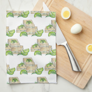 Nachmittags Tea Party Dusche Gurken Sandwiches Geschirrtuch