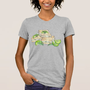 Nachmittags Tea Party Dusche Gurken Sandwiches T-Shirt