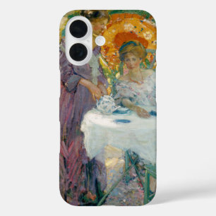 Nachmittags-Tee 1910 von Richard Emile Miller iPhone 16 Hülle