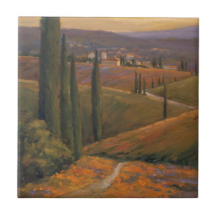 Nachmittags-Weg I Fliese