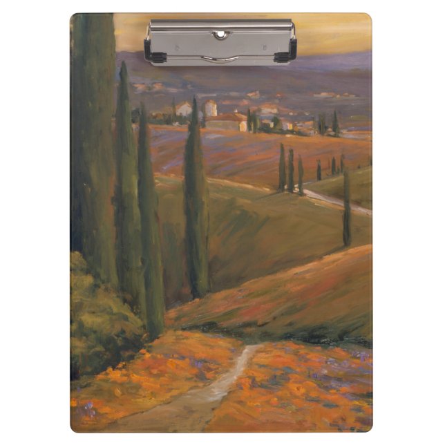 Nachmittags-Weg I Klemmbrett (Vorderseite)