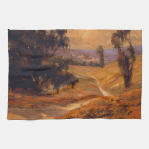 Nachmittags-Weg II Küchentuch