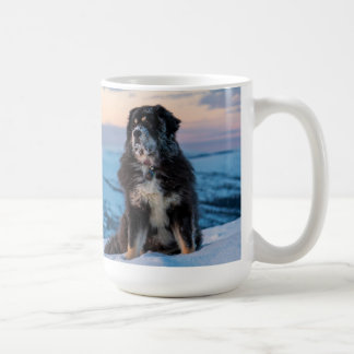 Nachmittagsalpenglühen mit Luna Kaffeetasse