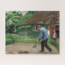 Nachmittagsarbeit im Garten (von H.A. Brendekilde)