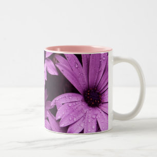 Nachmittagsduschen Rosa Blume Tasse