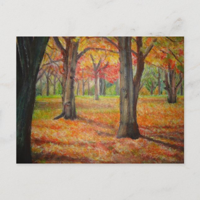 Nachmittagsgarten Postkarte (Vorderseite)