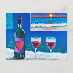 Nachmittagsgenuss Postkarte