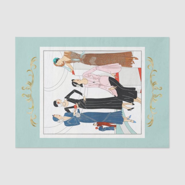 Nachmittagskleider (1931) seidenpapier (Vorderseite)