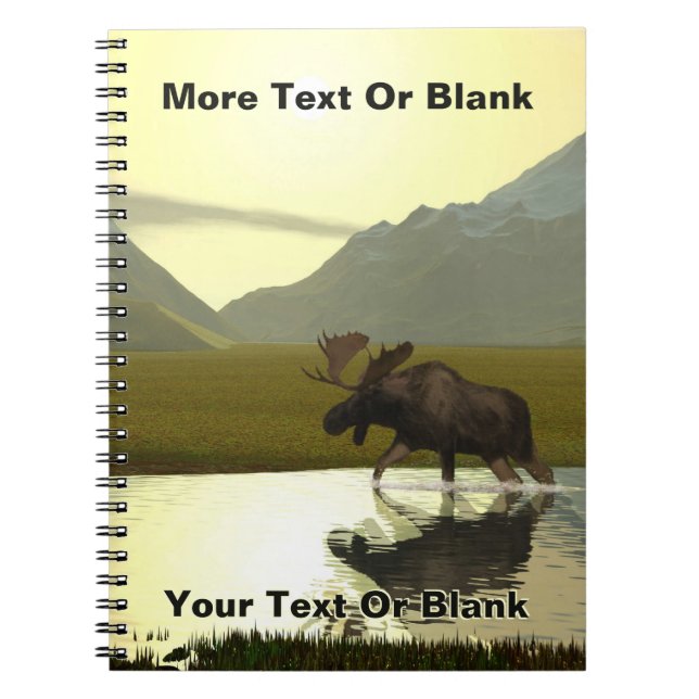 Nachmittagsmoose Notizblock (Vorderseite)