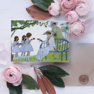 Nachmittagstee 1913 karte