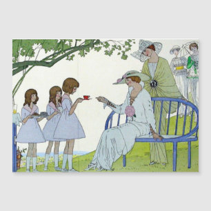 Nachmittagstee 1913 magnetkarte