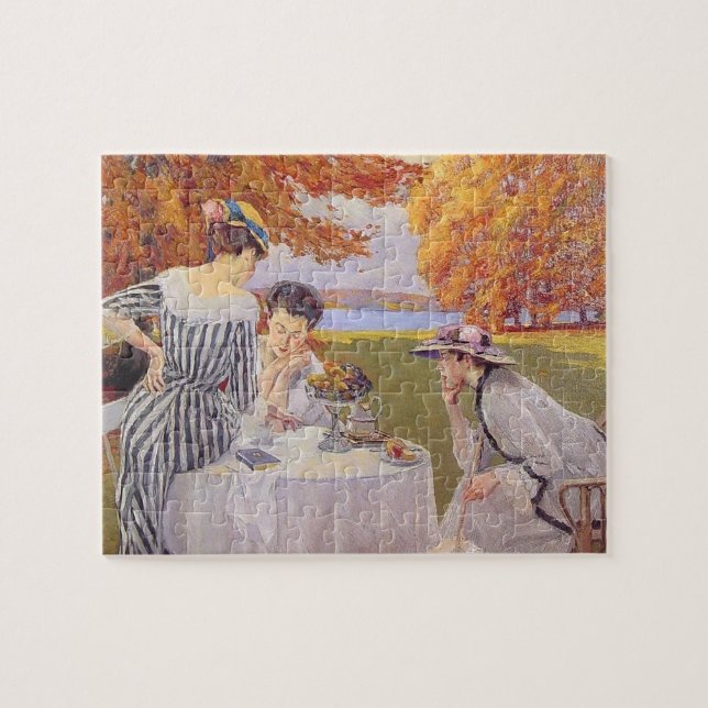 Nachmittagstee im Park Puzzle (Horizontal)