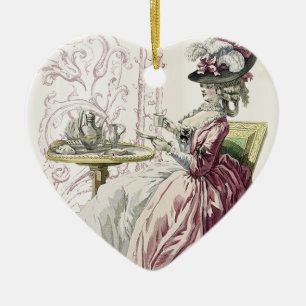 Nachmittagstee! Keramik Ornament