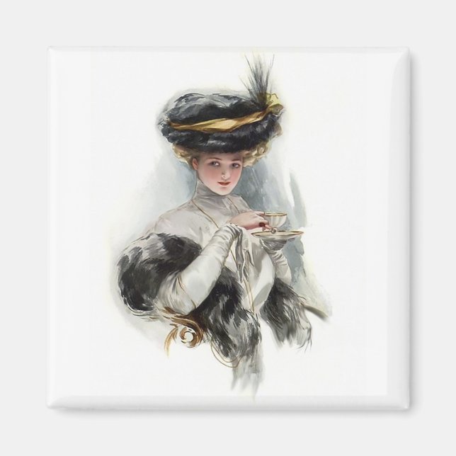 Nachmittagstee Magnet (Vorne)