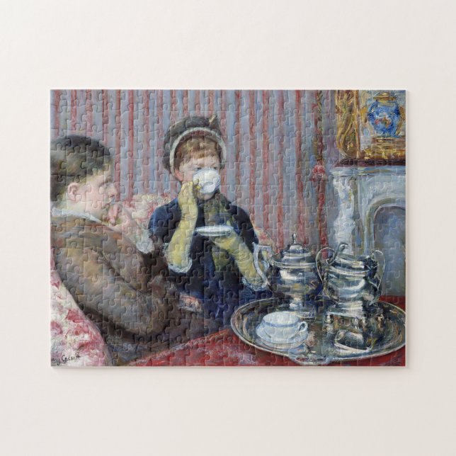 Nachmittagstee, Mary Cassatt Puzzle (Horizontal)