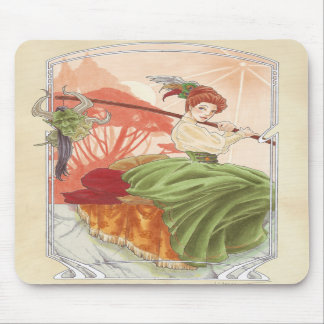 Nachmittagstee mousepad Fräulein-Havershams