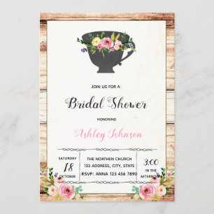 Nachmittagstee-Party Einladung