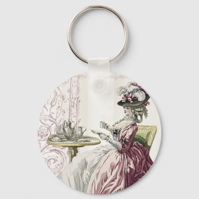 Nachmittagstee! Schlüsselanhänger (Vorderseite)