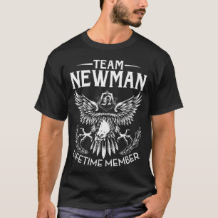 Nachname des Teams NEWMAN Lifetime T-Shirt